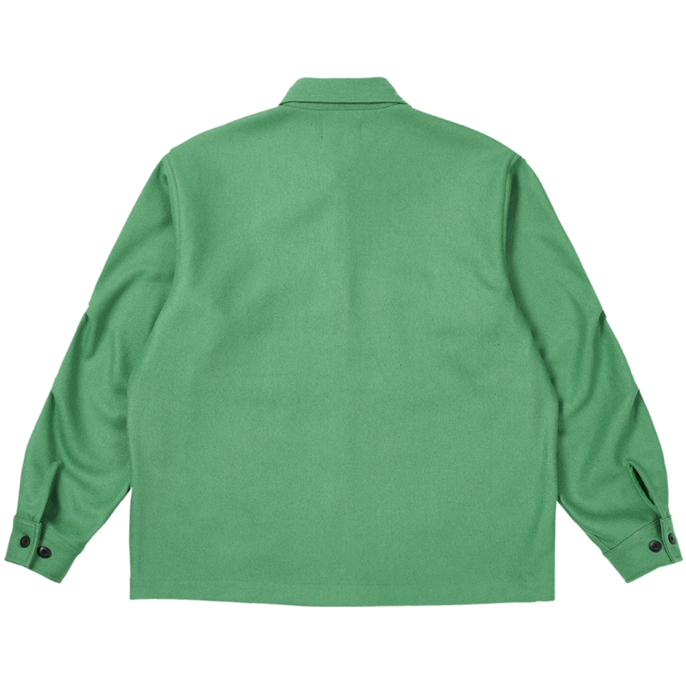 Thumbnail WOOL SHIRT JACKET SWEET PEA GREEN one color