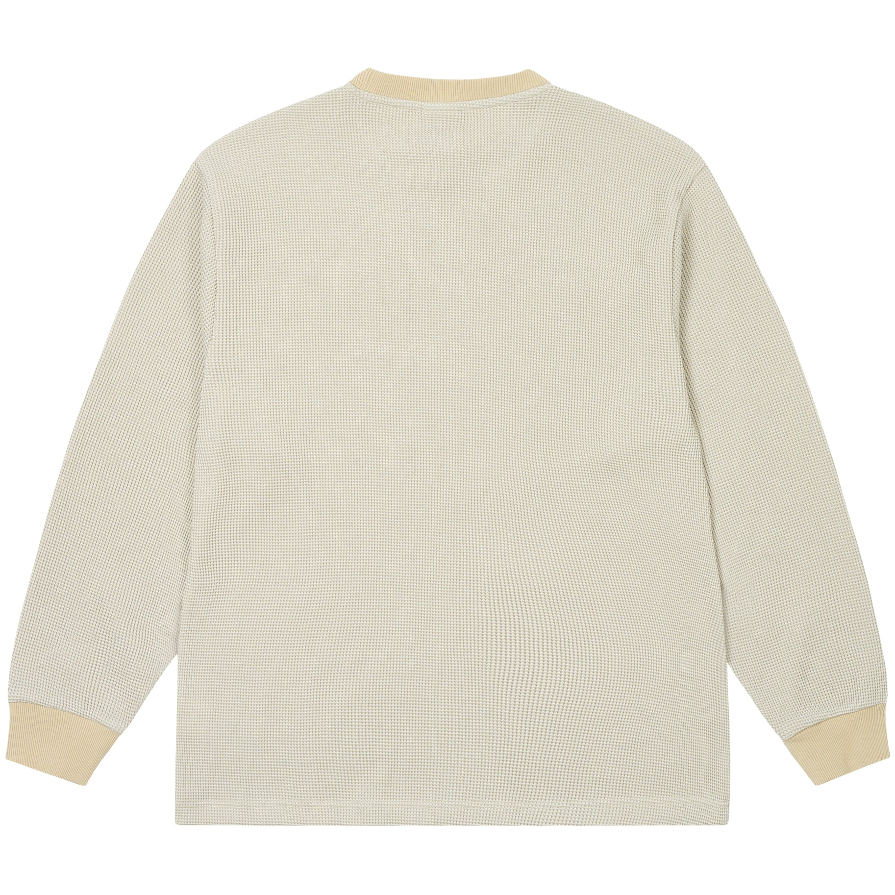 Thumbnail 2-TONE WAFFLE LONGSLEEVE STONEY GREY one color