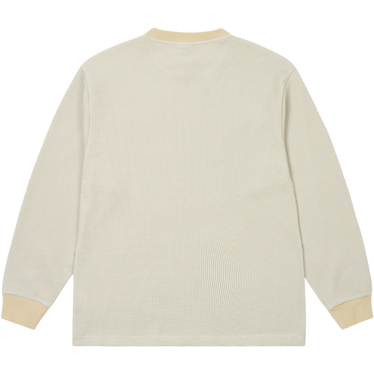 Thumbnail 2-TONE WAFFLE LONGSLEEVE STONEY GREY one color