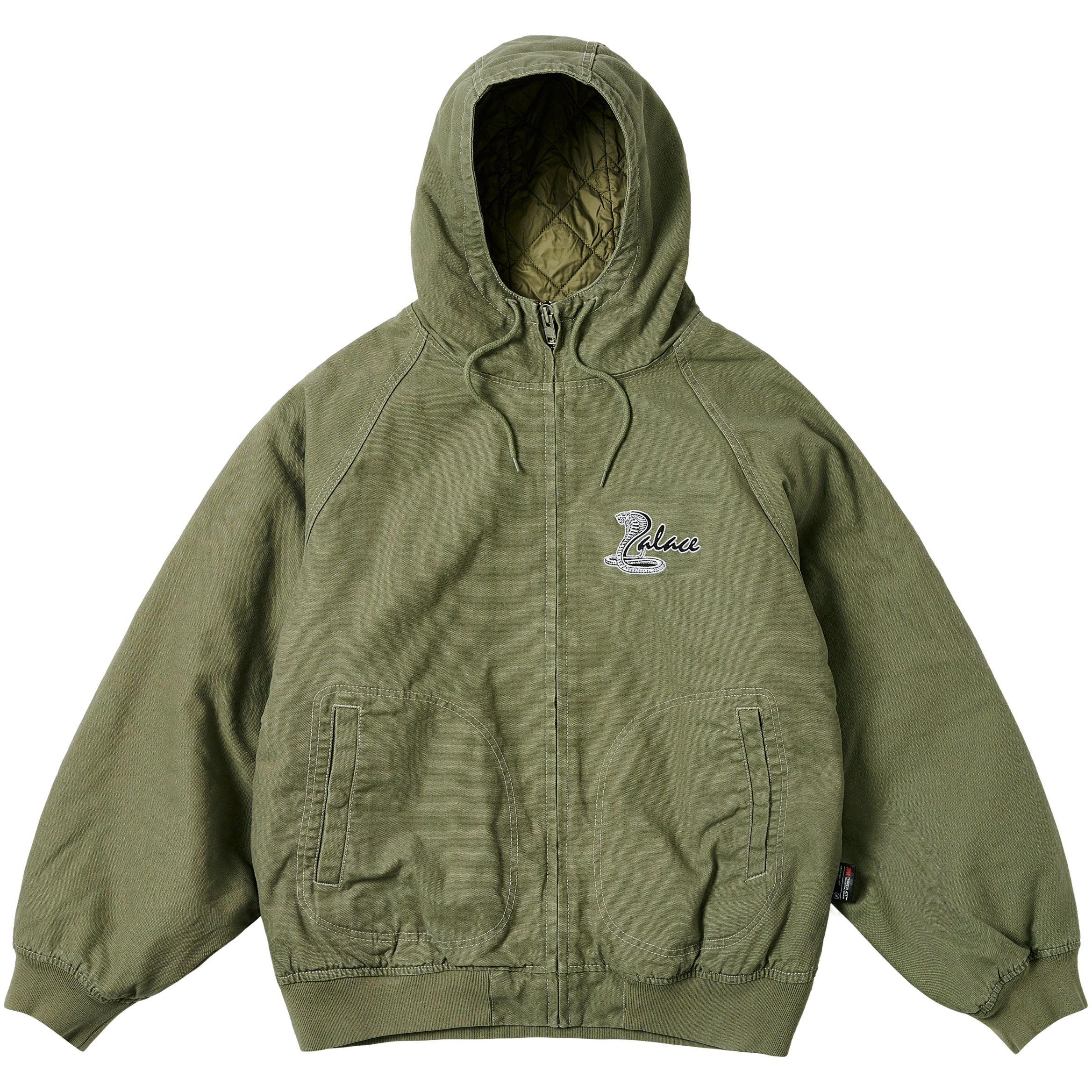 Thumbnail CANVAS COBRA JACKET THE DEEP GREEN one color