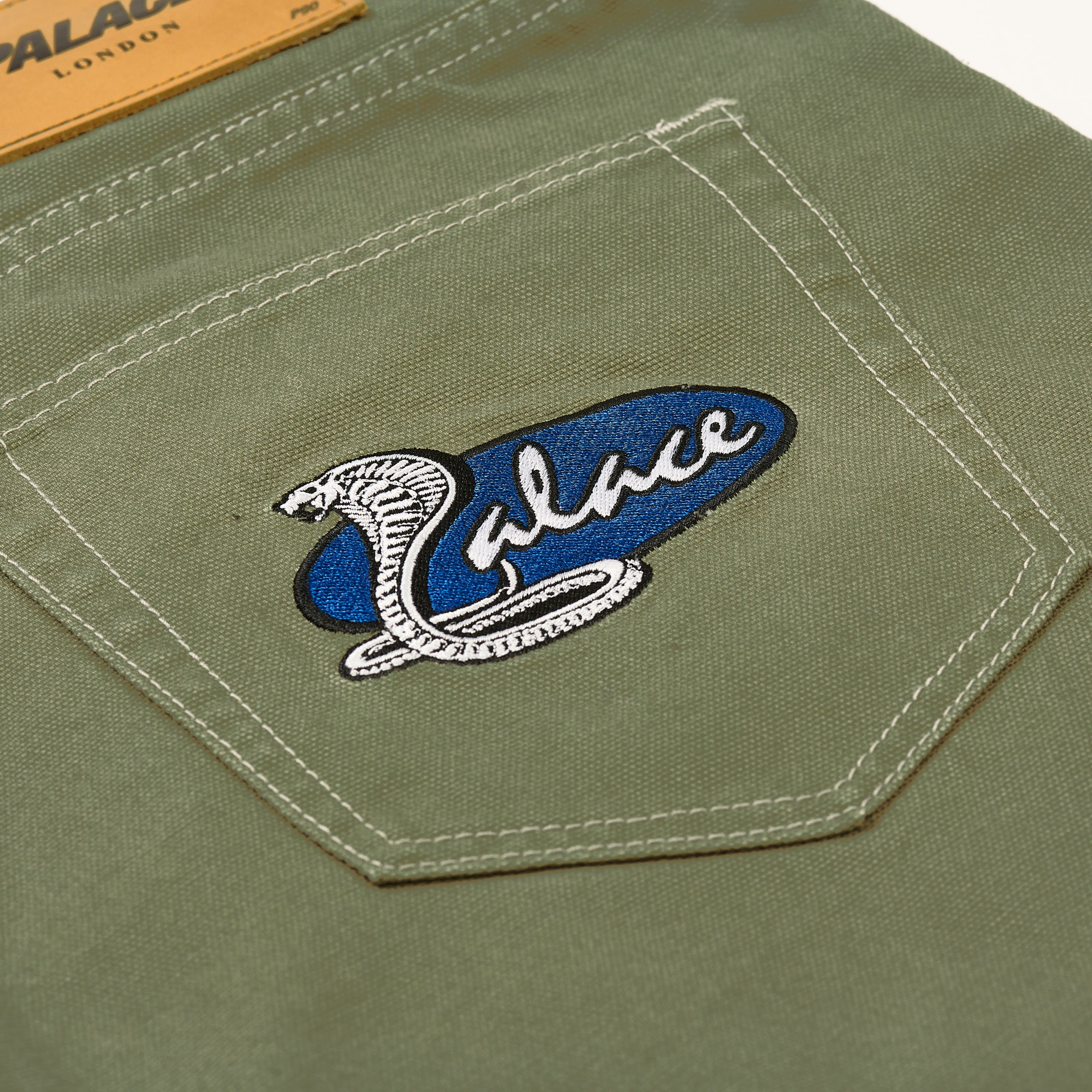 Thumbnail CANVAS COBRA P90 BAGGY JEAN THE DEEP GREEN one color