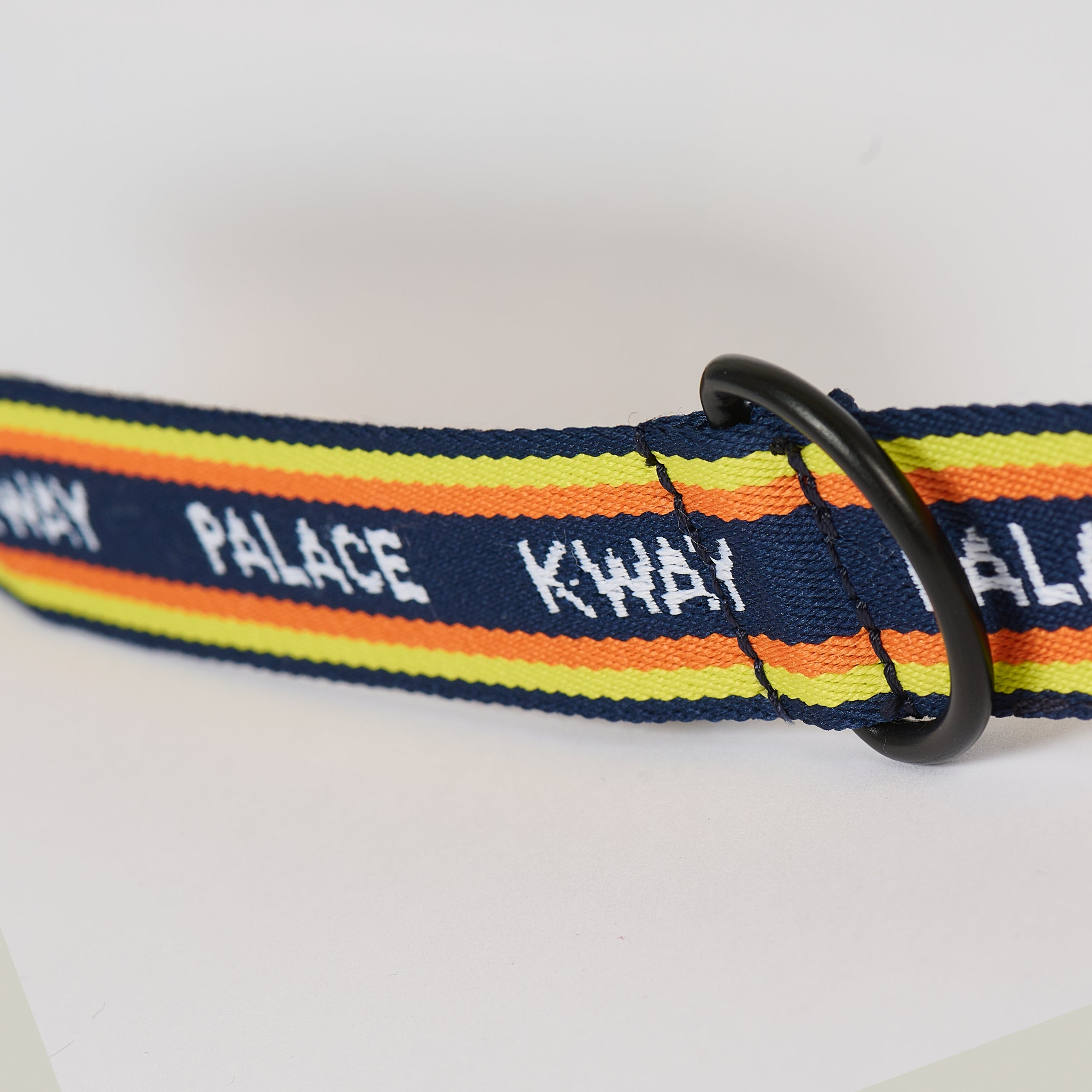 Thumbnail PALACE K-WAY DOG COLLAR NAVY / YELLOW STRIPE one color