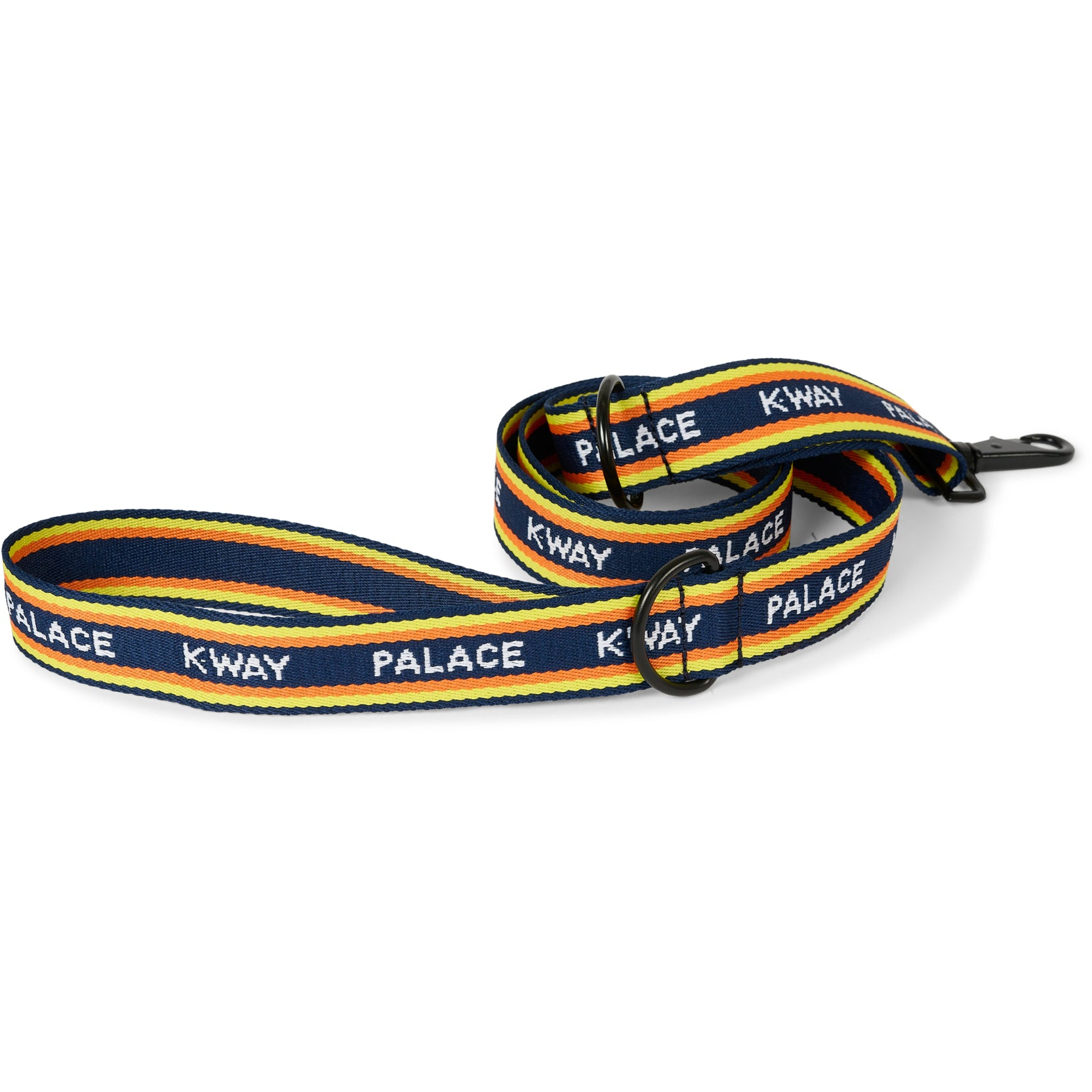 Thumbnail PALACE K-WAY DOG LEAD NAVY / YELLOW STRIPE one color