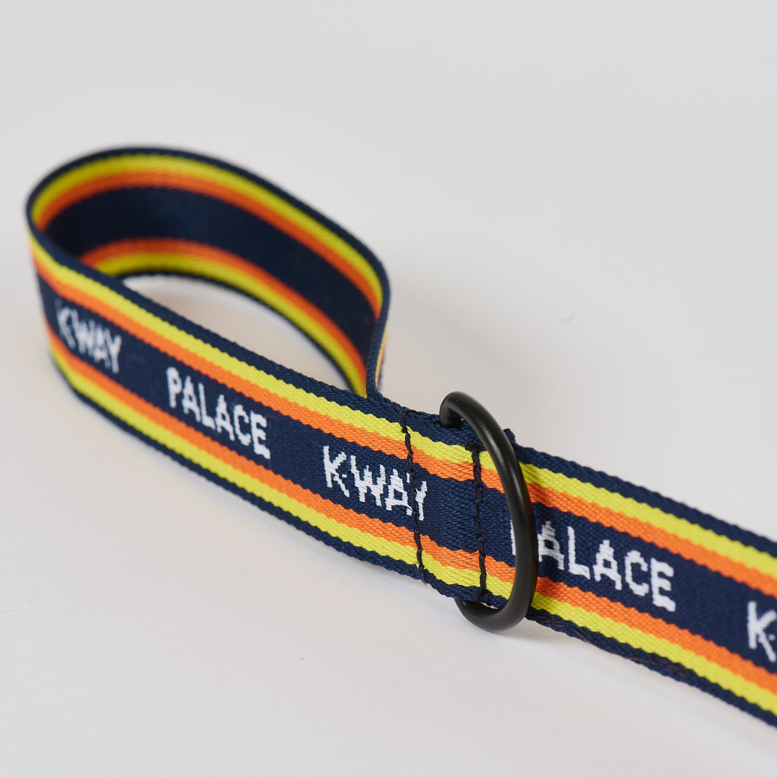 Thumbnail PALACE K-WAY DOG LEAD NAVY / YELLOW STRIPE one color