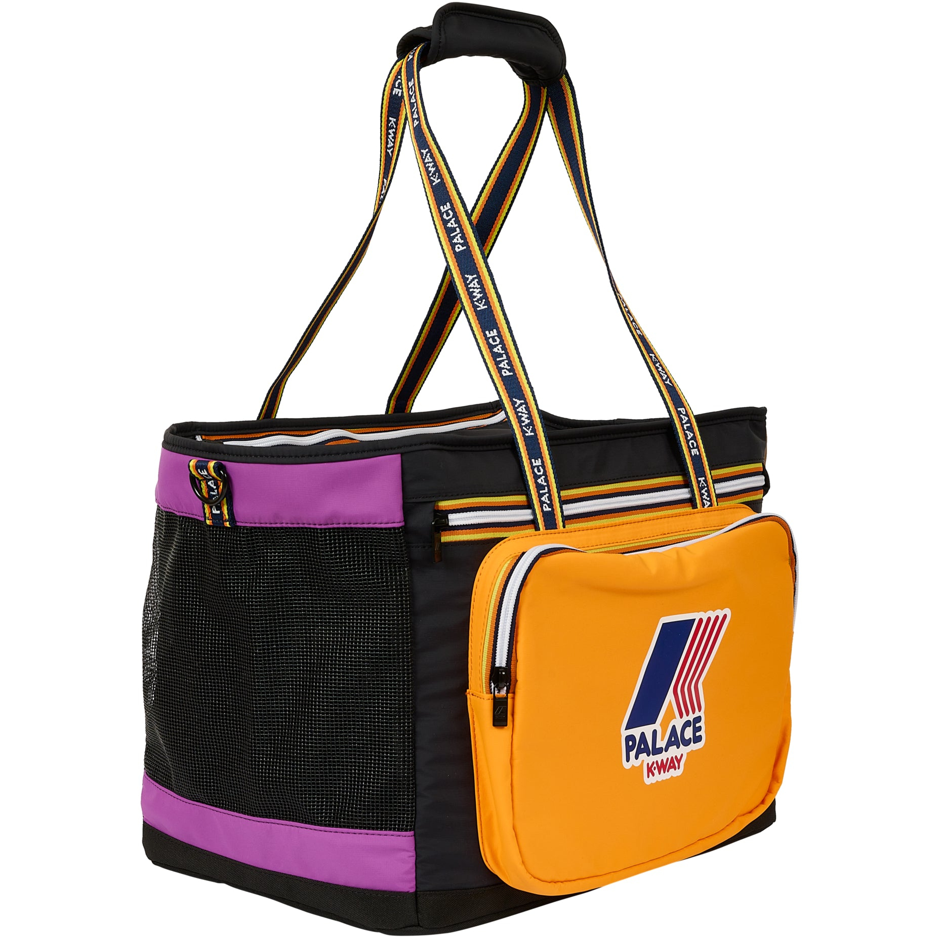 Thumbnail PALACE K-WAY PET BAG MULTI / PURPLE / ORANGE one color