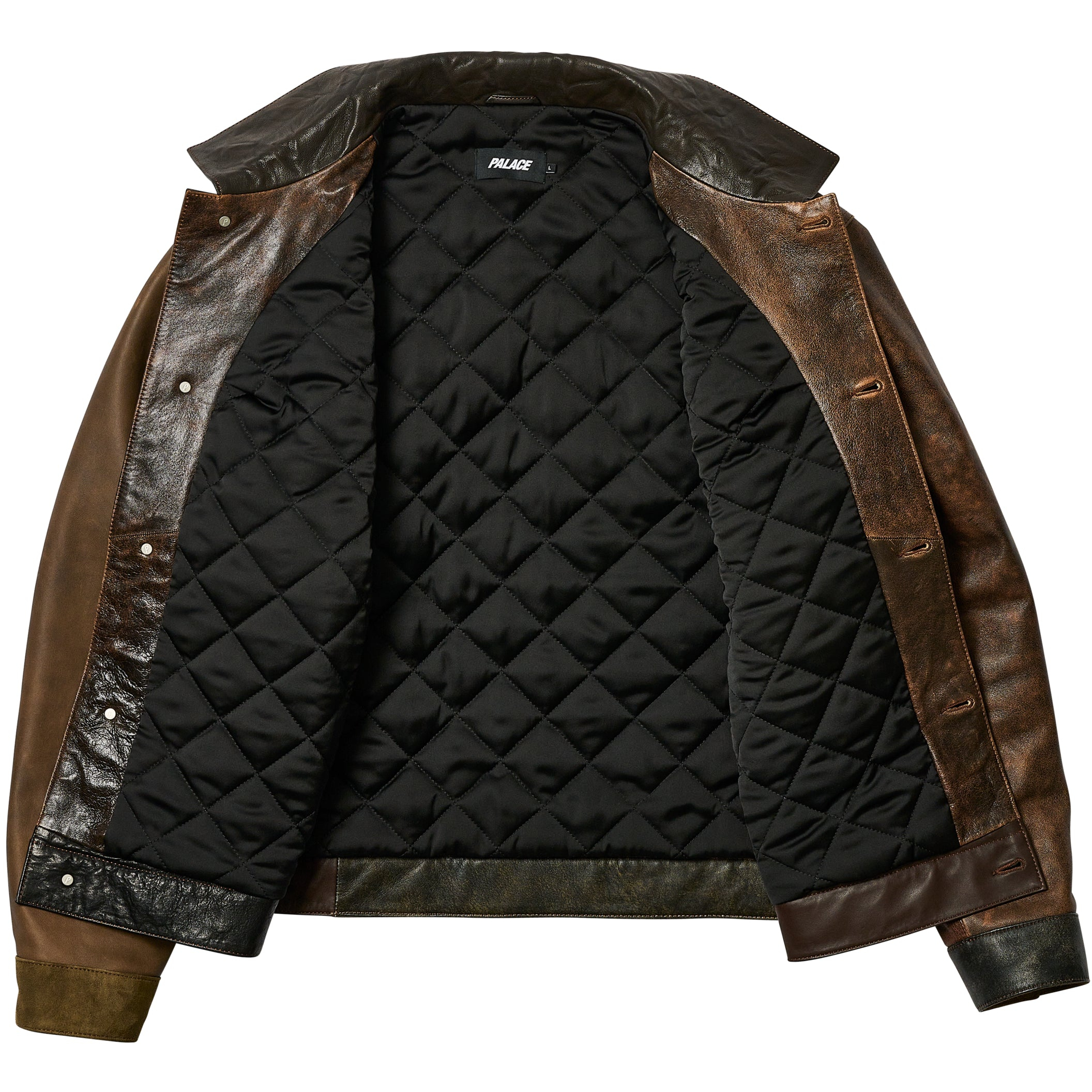 Thumbnail PATCHY LEATHER JACKET MULTI one color