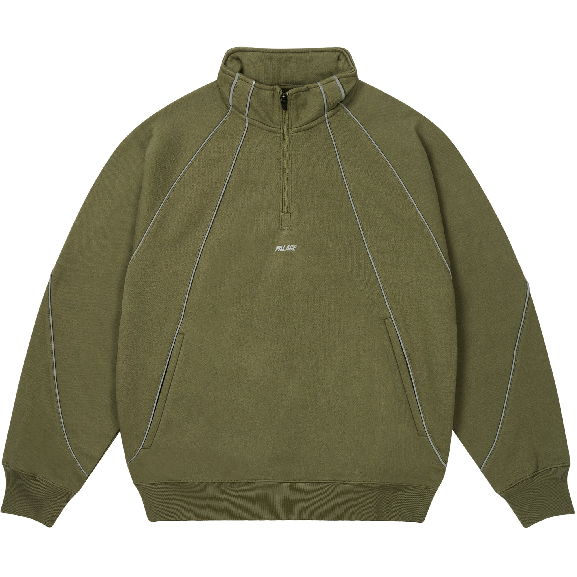 Thumbnail REFLECTO 1/4 ZIP THE DEEP GREEN one color