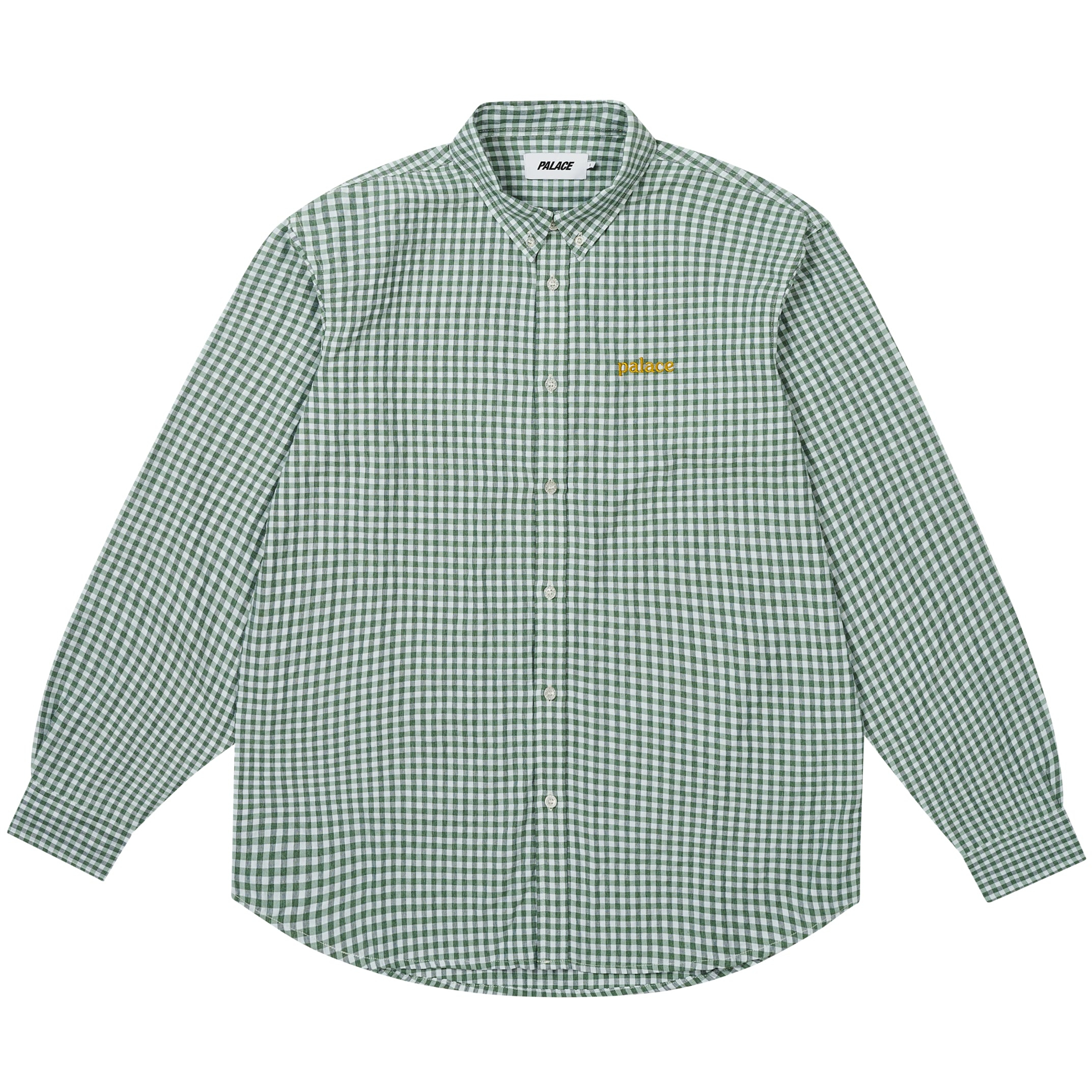 Thumbnail SEERSUCKER OXFORD SHIRT GREEN GINGHAM one color