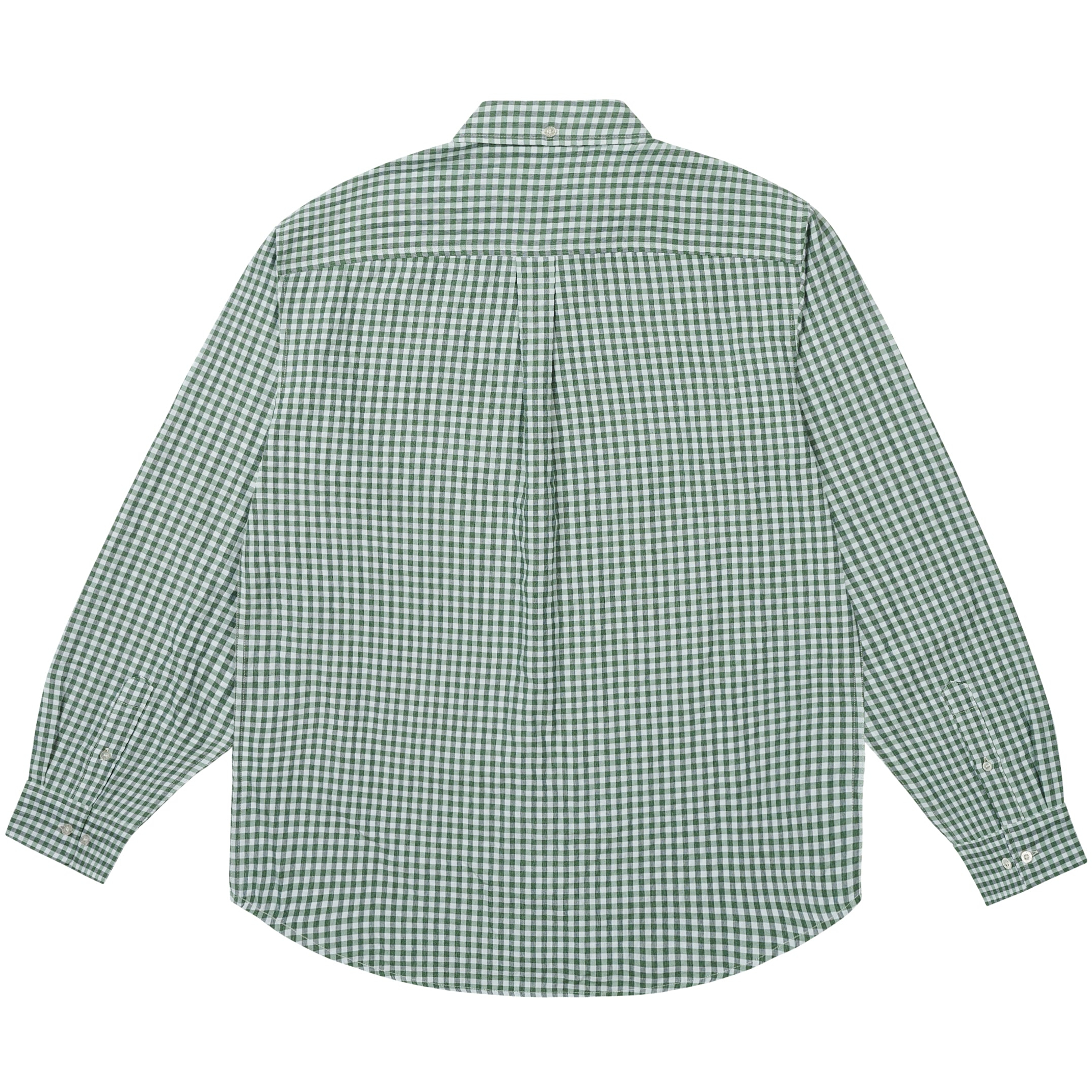 Thumbnail SEERSUCKER OXFORD SHIRT GREEN GINGHAM one color