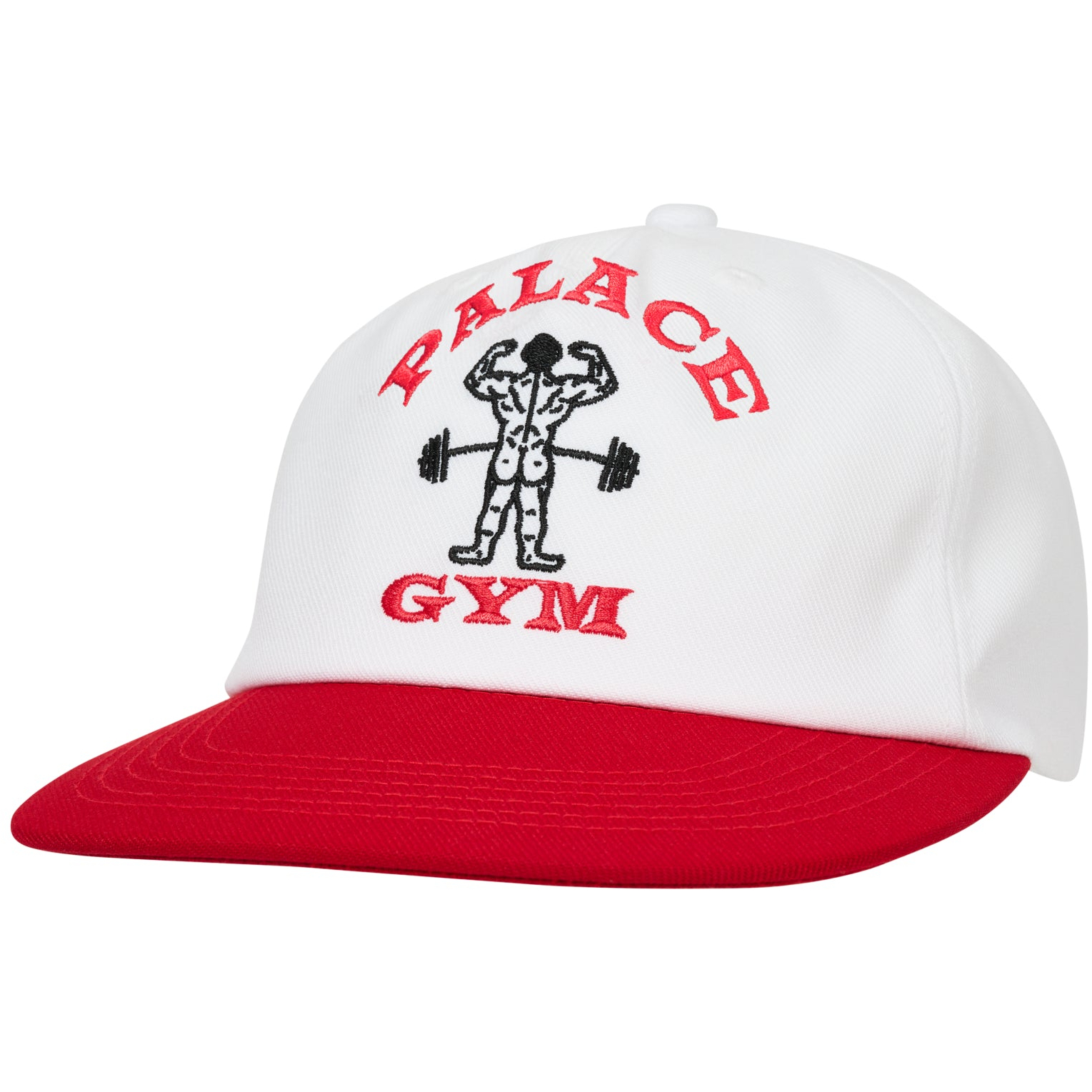 Thumbnail STRONGER FOR LONGER SNAPBACK WHITE / RED one color