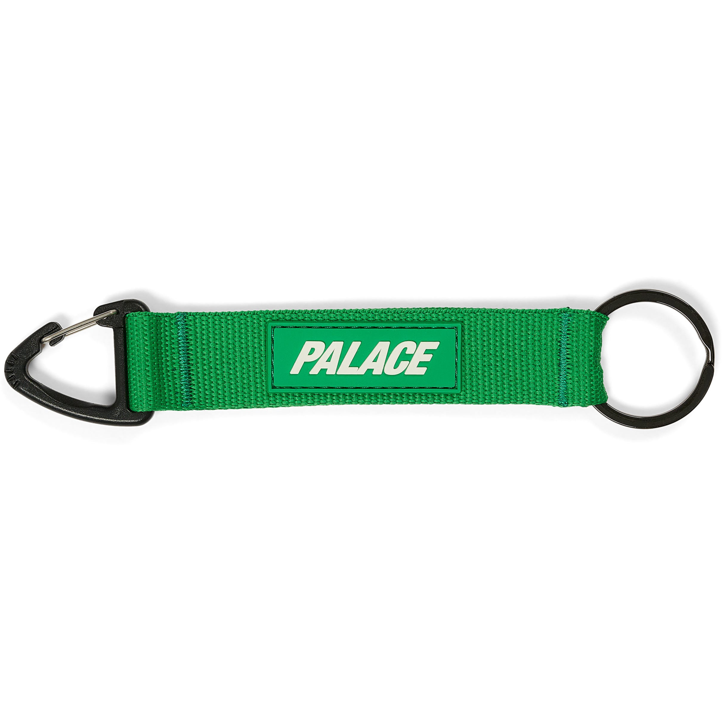 Thumbnail TRIANGLE WEBBING KEYRING GREEN one color