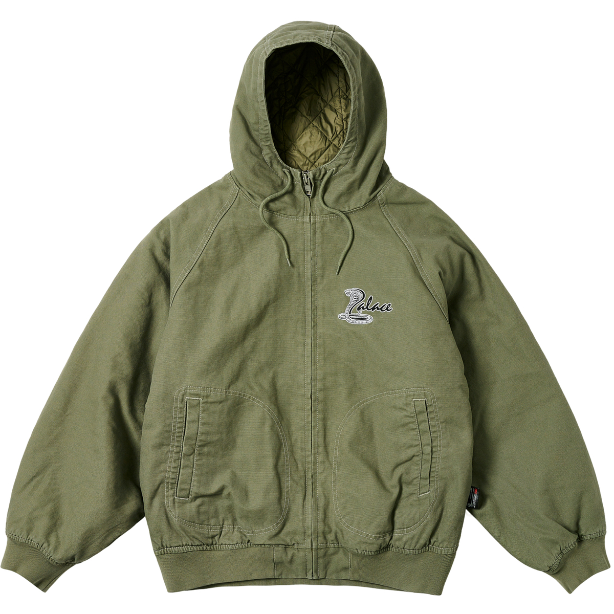 Thumbnail CANVAS COBRA JACKET THE DEEP GREEN one color