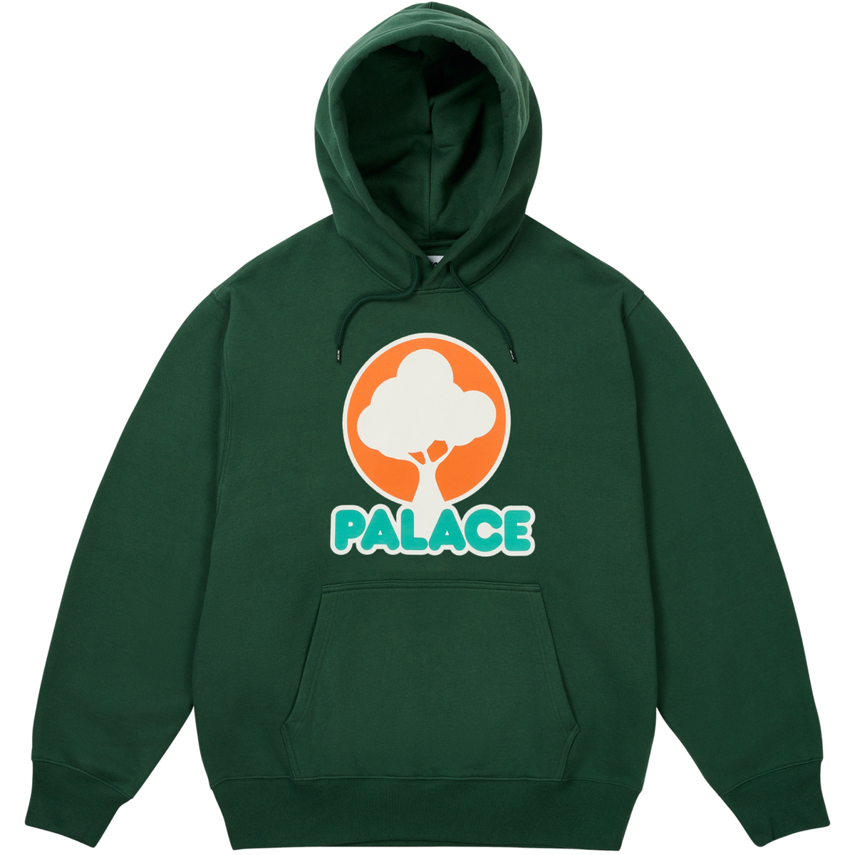 EVERGREEN HOOD RACEY GREEN one color