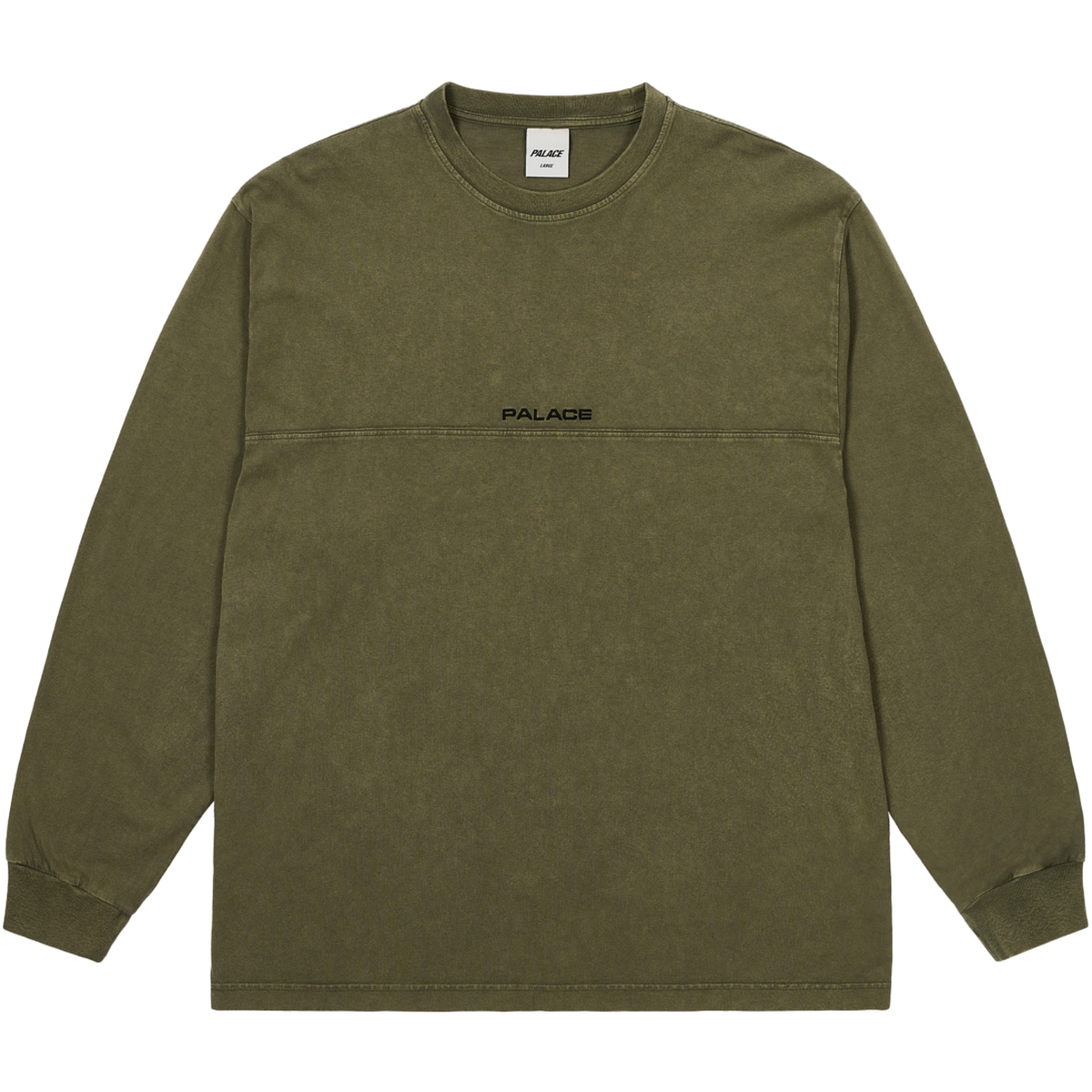 Thumbnail MICRO PIGMENT LONGSLEEVE THE DEEP GREEN one color