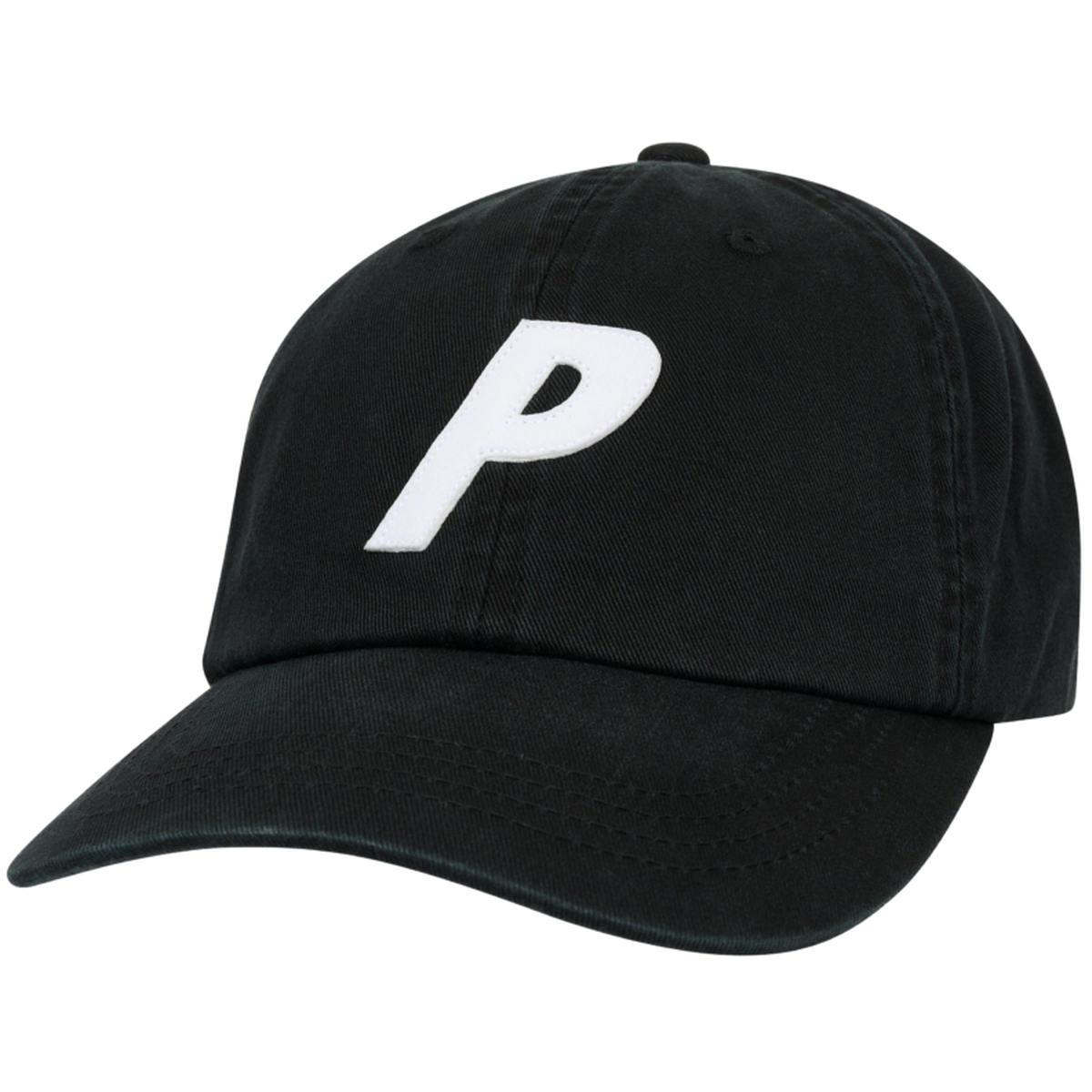 Thumbnail P 6-PANEL BLACK one color