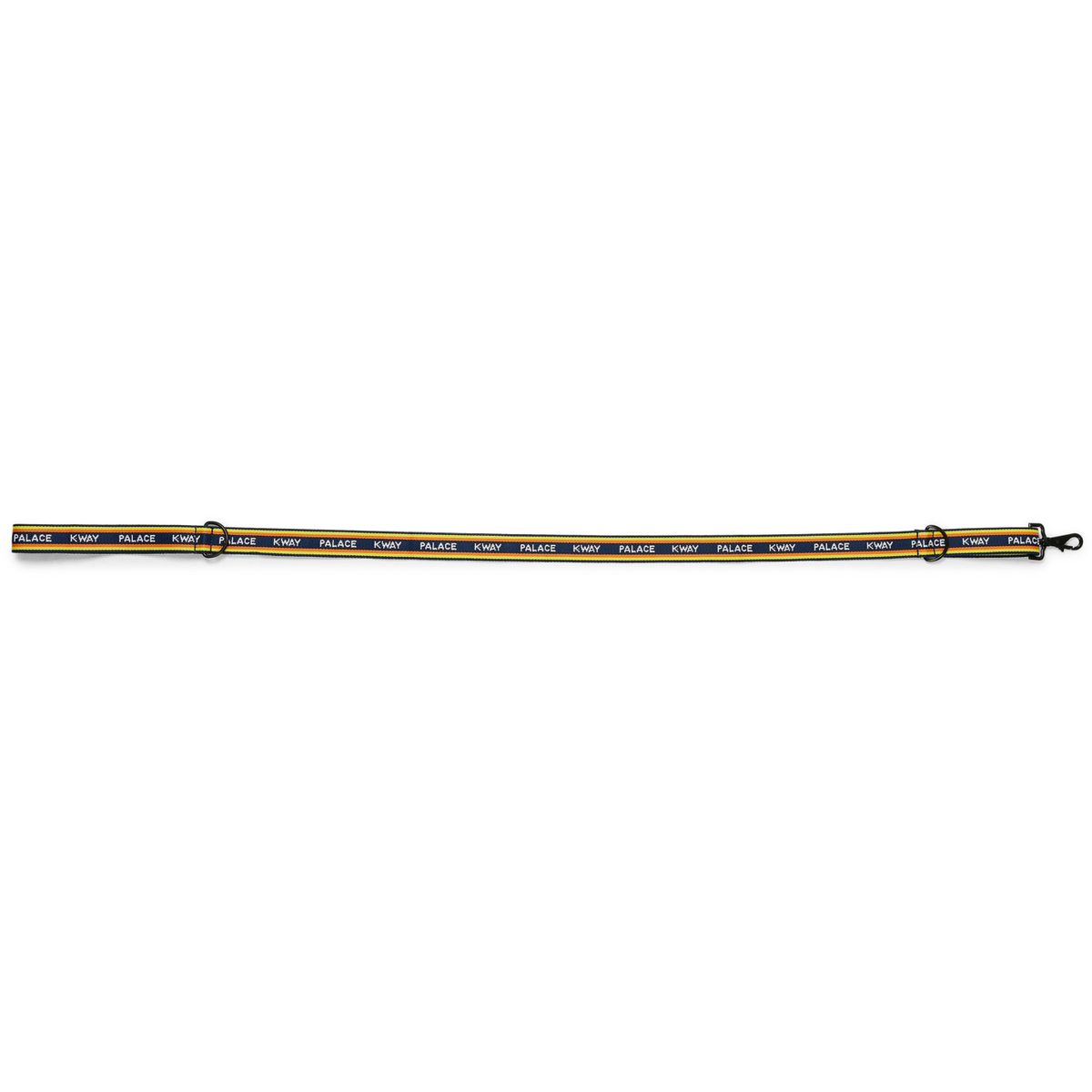 Thumbnail PALACE K-WAY DOG LEAD NAVY / YELLOW STRIPE one color