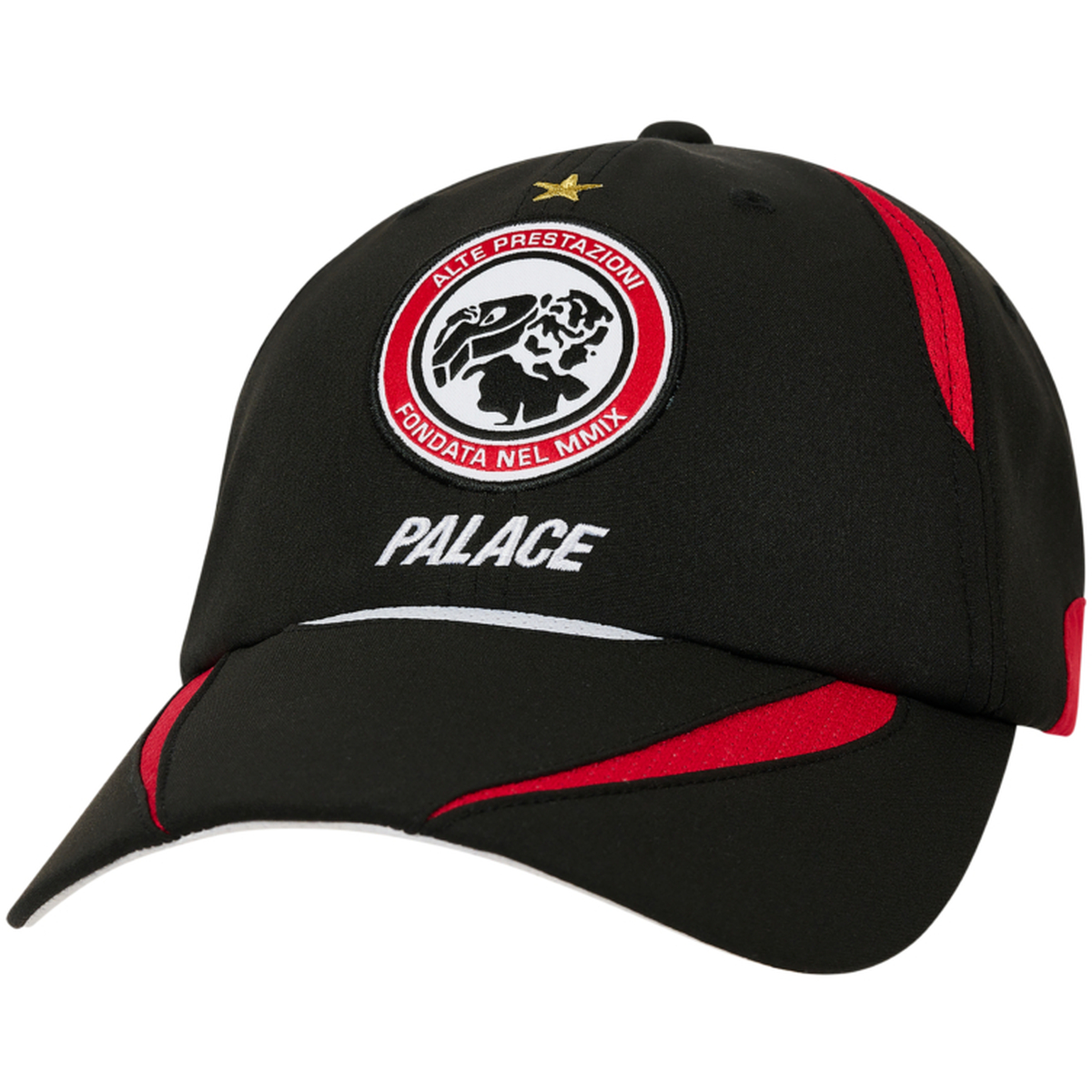 Thumbnail PALACE PRO TEAM 6-PANEL BLACK one color