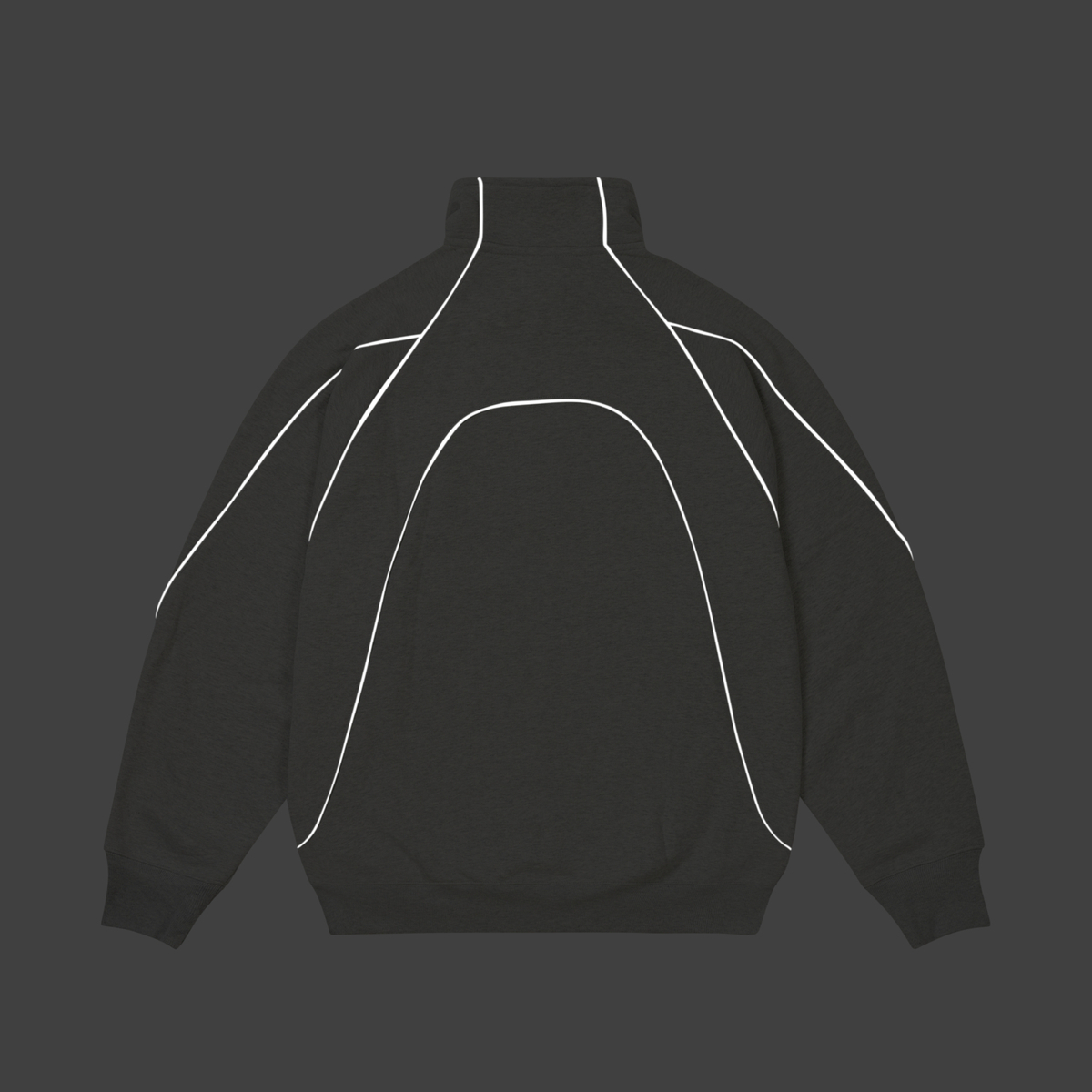 Thumbnail REFLECTO 1/4 ZIP GREY MARL one color