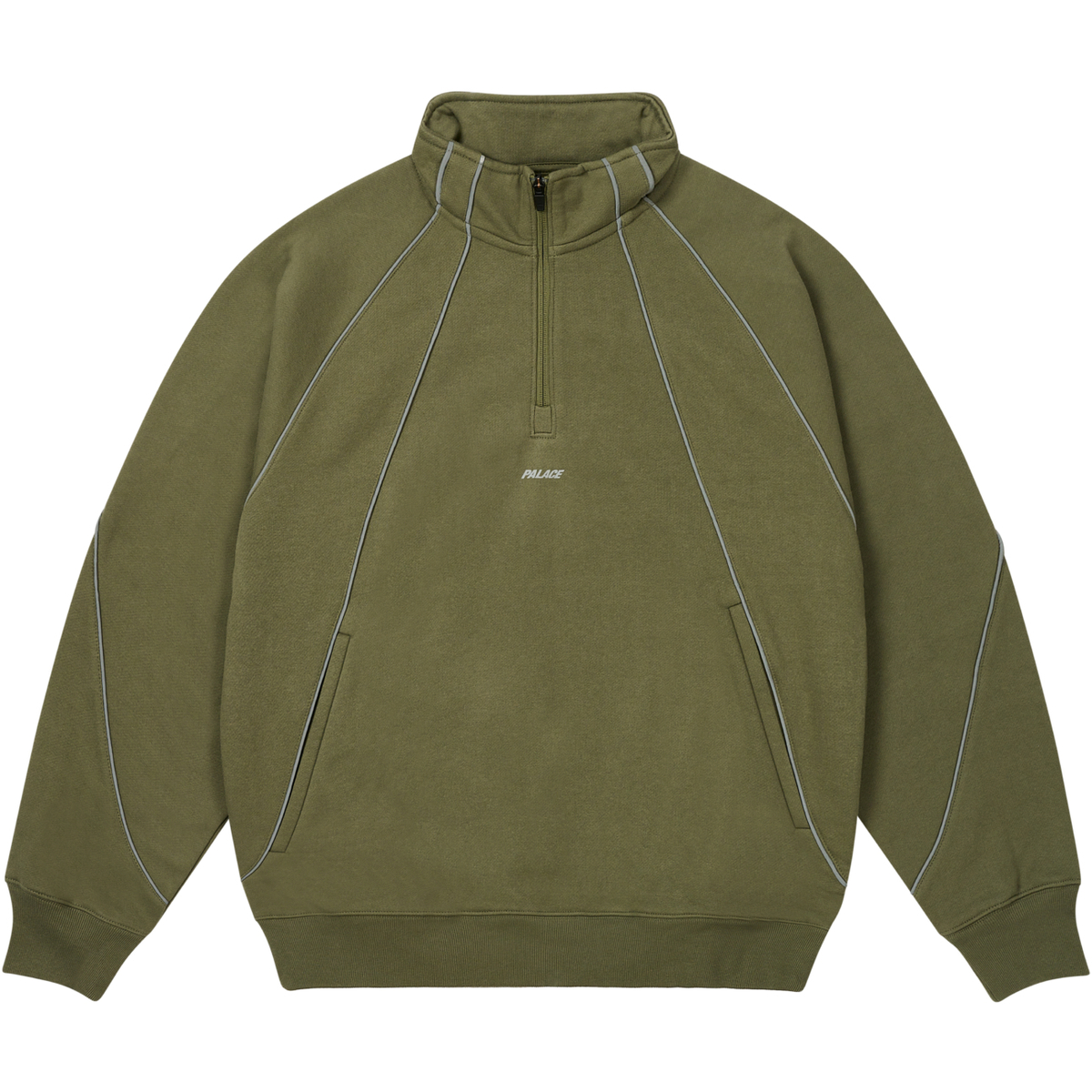 Thumbnail REFLECTO 1/4 ZIP THE DEEP GREEN one color