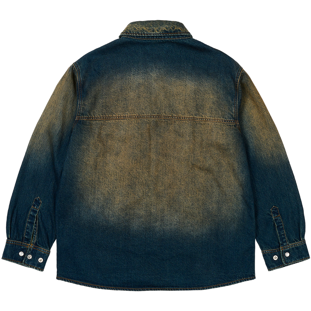 Thumbnail SCRIPTY DENIM SHIRT SAND WASH INDIGO one color