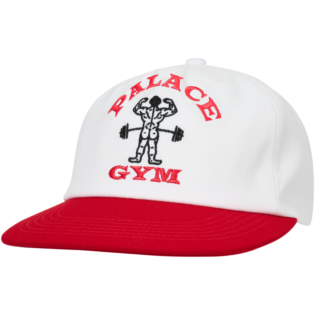 Thumbnail STRONGER FOR LONGER SNAPBACK WHITE / RED one color