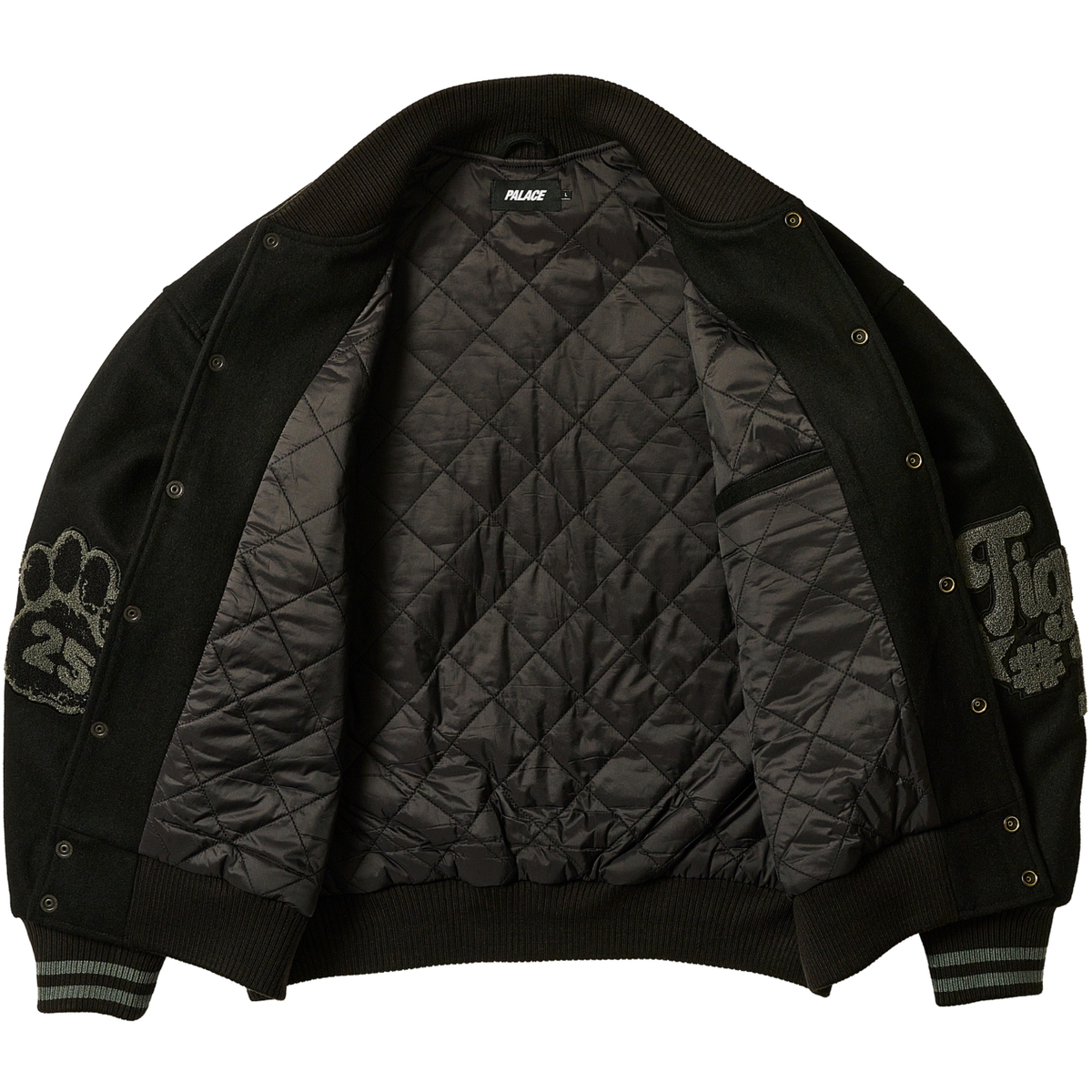 Thumbnail TORA TORA VARSITY JACKET BLACK one color