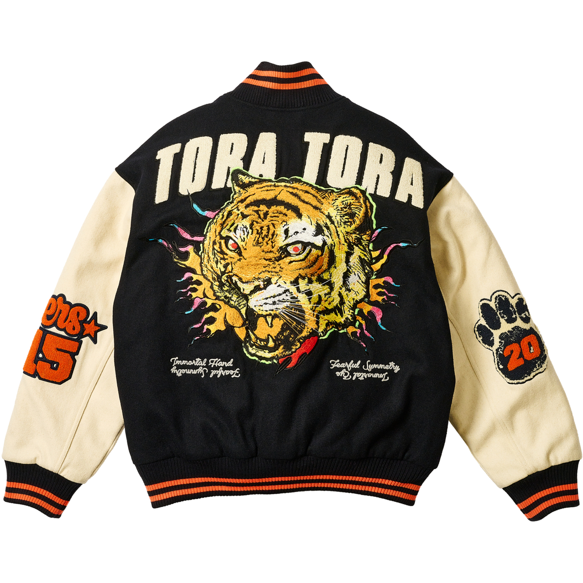 Thumbnail TORA TORA VARSITY JACKET NAVY one color