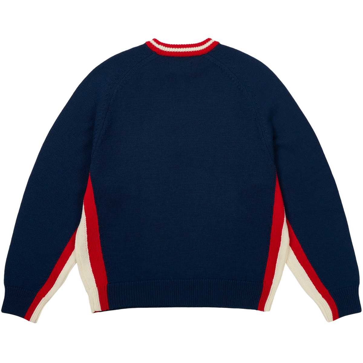 Thumbnail TRI COLOUR KNIT NAVY one color