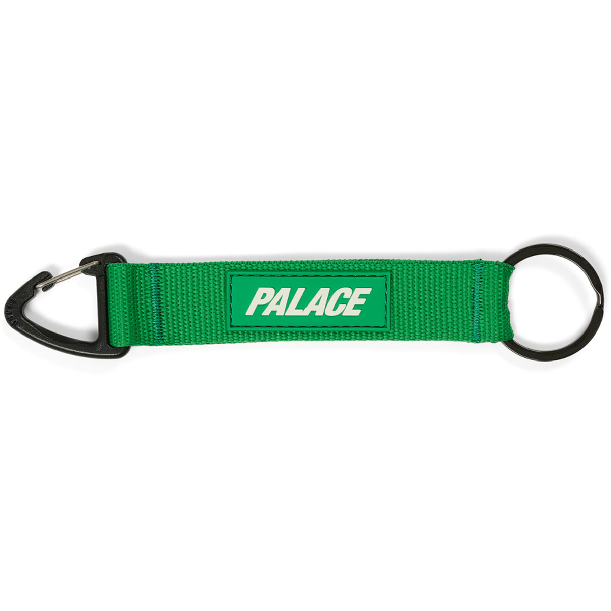 Thumbnail TRIANGLE WEBBING KEYRING GREEN one color