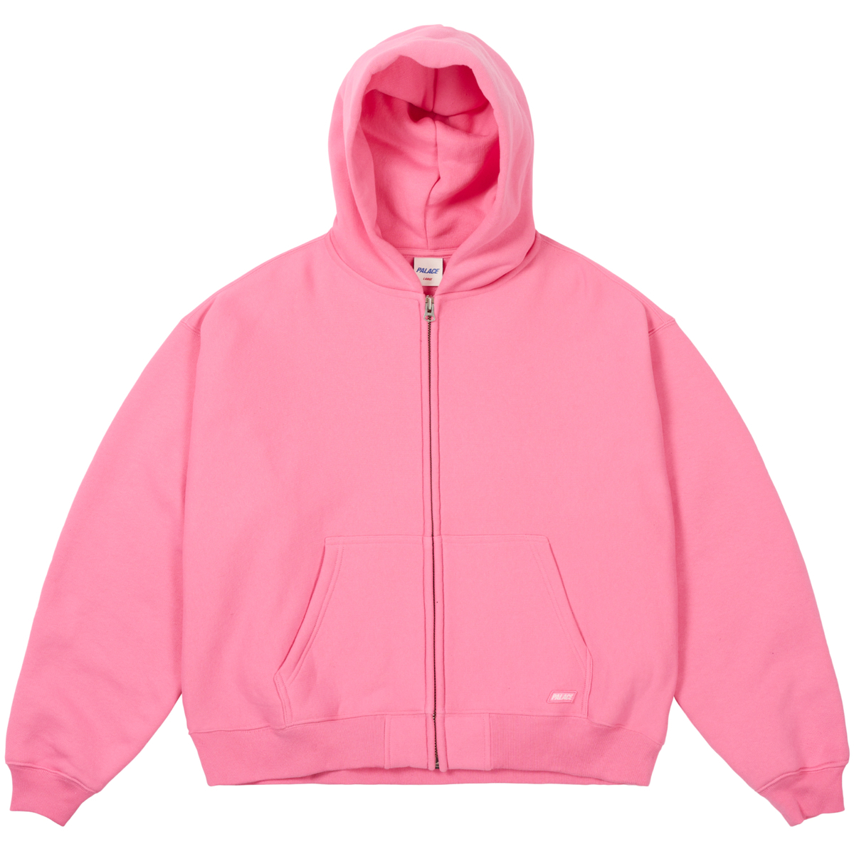 Thumbnail UNISEX ZIP HOOD HOT PINK one color