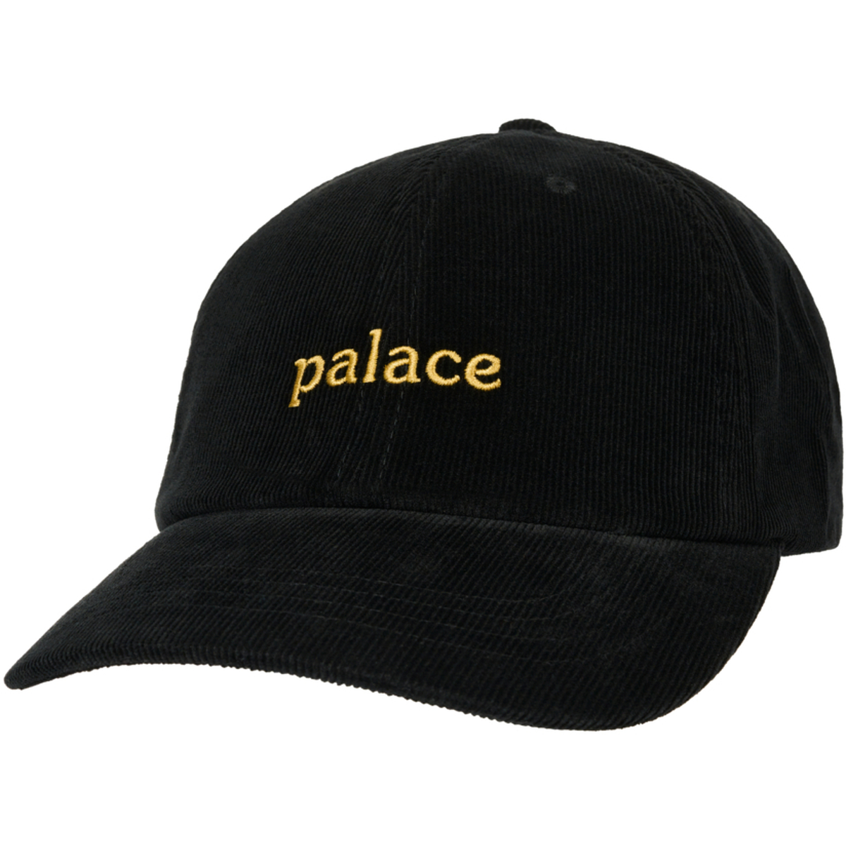 Thumbnail WASHED CORD 6-PANEL BLACK one color