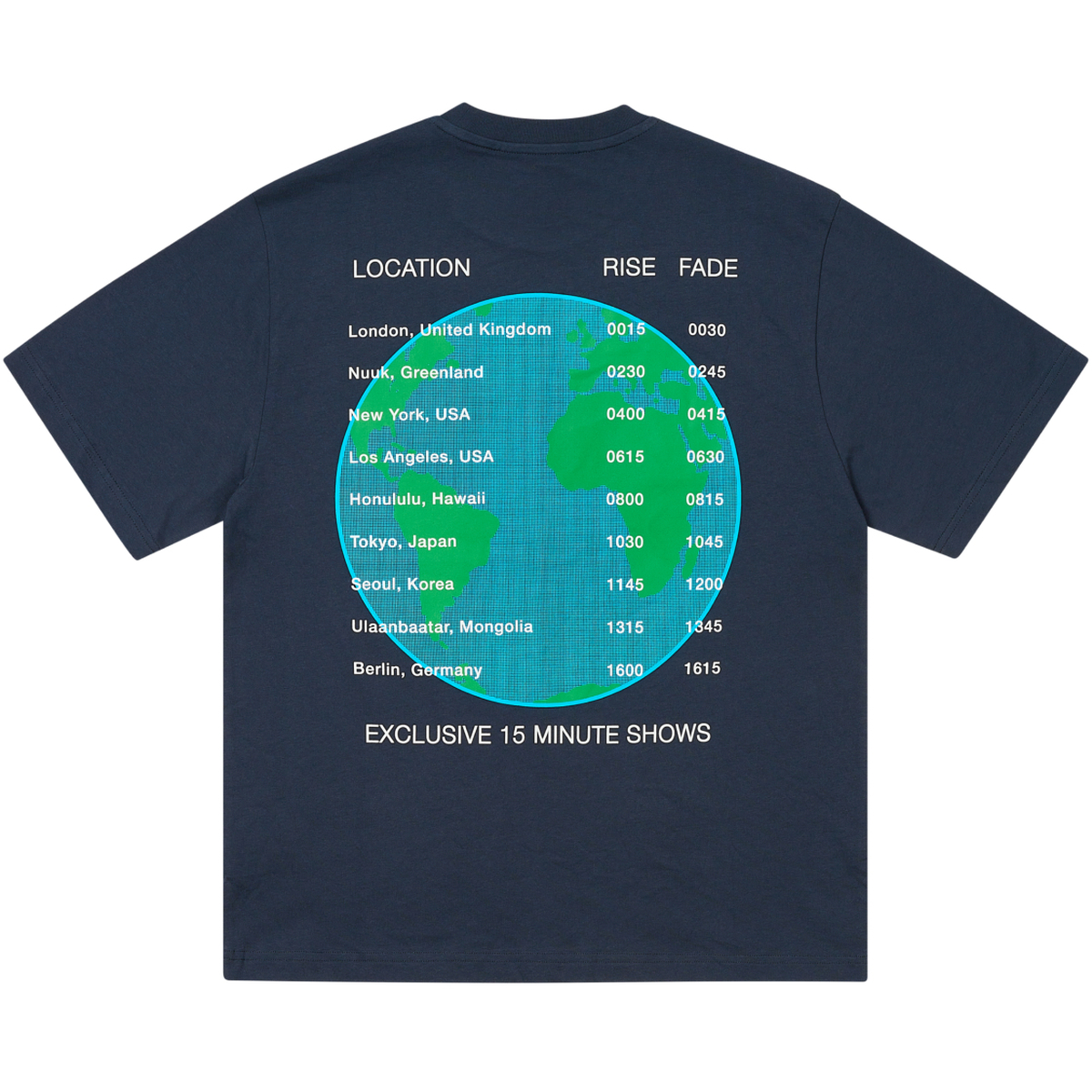 Thumbnail WORLD TOUR T-SHIRT NAVY one color