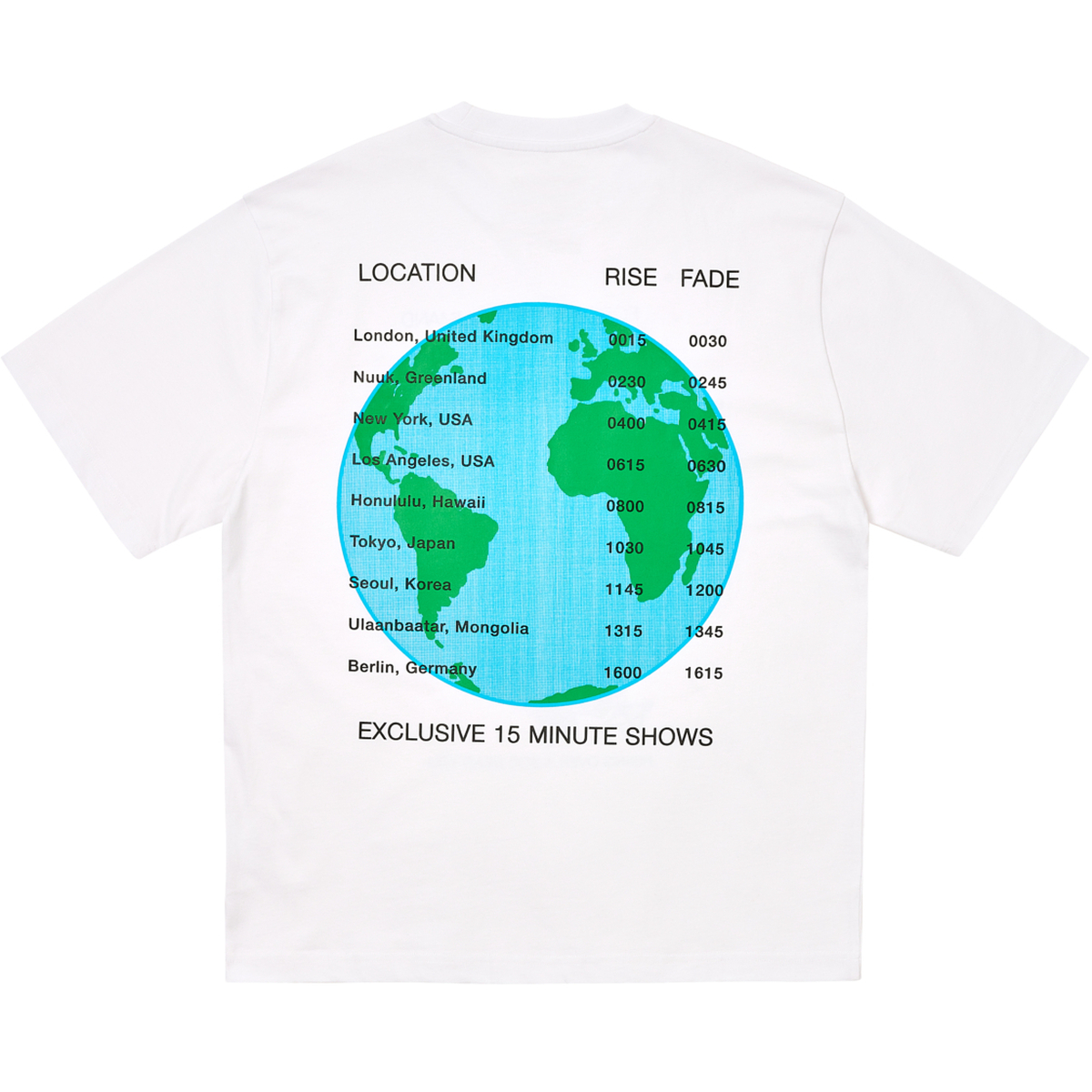 Thumbnail WORLD TOUR T-SHIRT WHITE one color