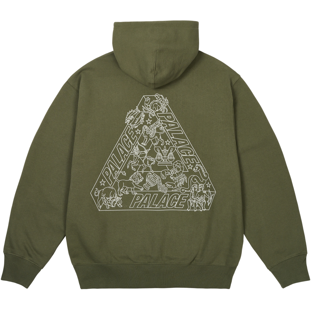 Thumbnail ZODIAC TRI-FERG HOOD THE DEEP GREEN one color