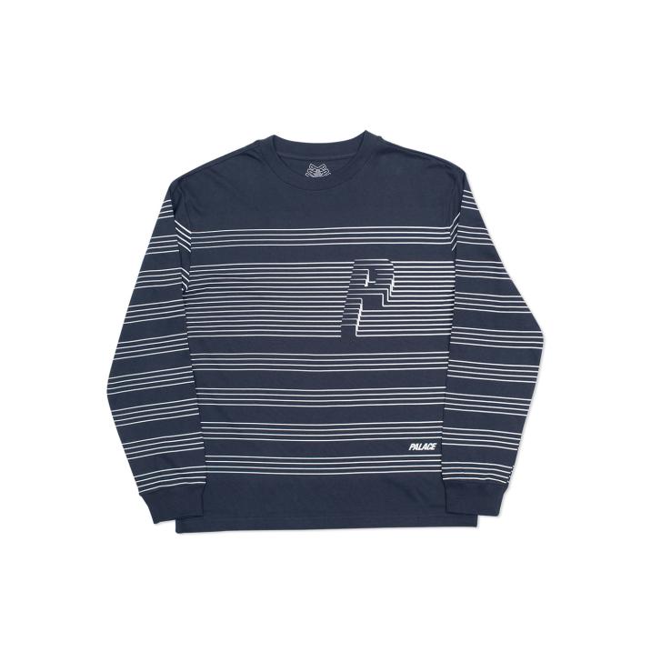 STRIPER L/S T-SHIRT NAVY one color