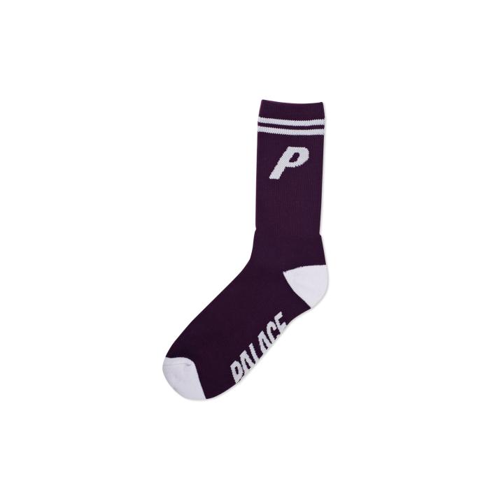 P SOCK PURPLE one color