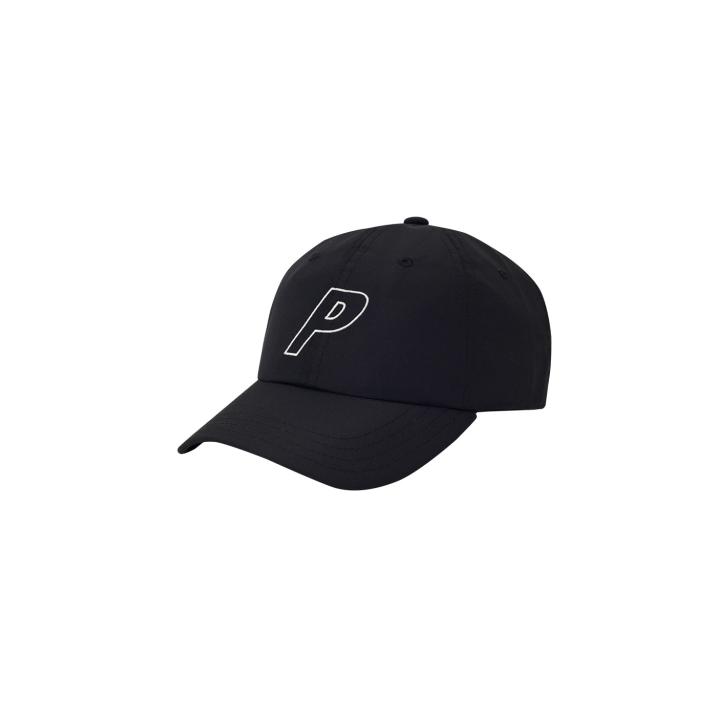 P 6-PANEL BLACK SHELL one color