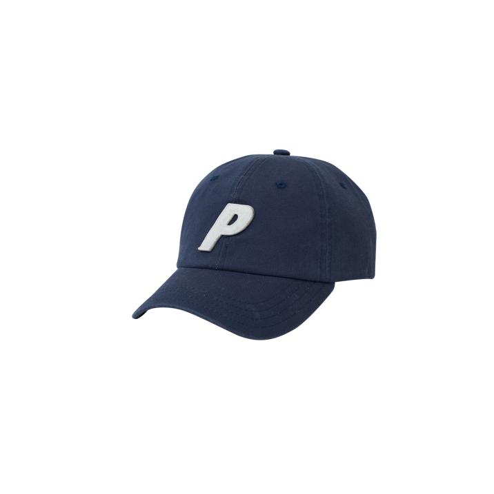 P 6-PANEL BLUE ASH one color