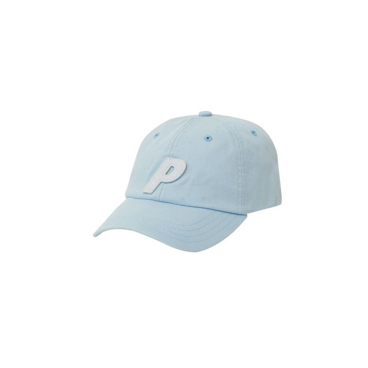 P 6-PANEL LIGHT BLUE one color