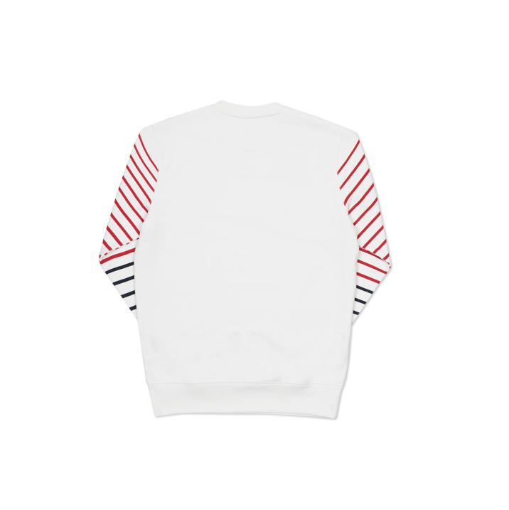 Thumbnail STRIPER CREW WHITE one color