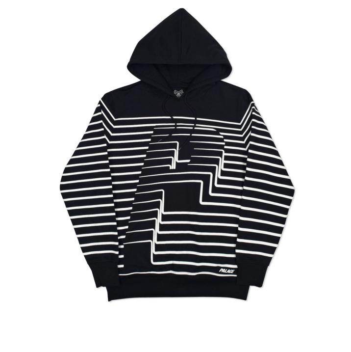 Thumbnail STRIPER HOOD BLACK one color