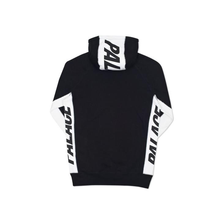 Thumbnail BLOCKER ZIP HOOD BLACK / WHITE one color