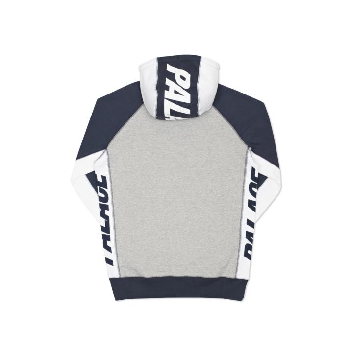 Thumbnail BLOCKER ZIP HOOD GREY MARL / NAVY one color