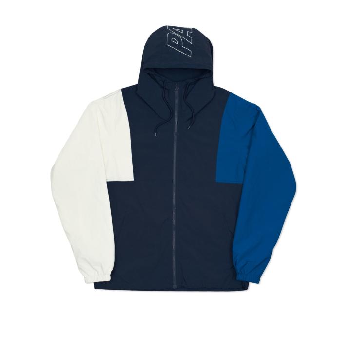 Thumbnail HOODED ARMS SHELL TOP NAVY / WHITE / TEAL one color