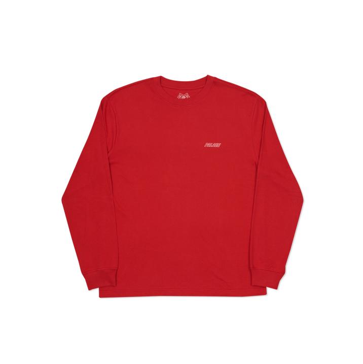 LOW KEY L/S T-SHIRT RED one color