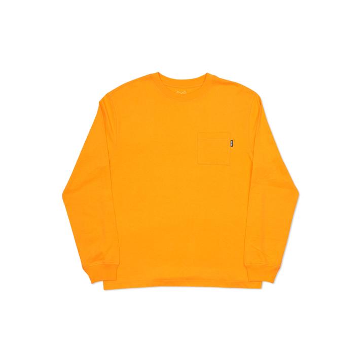 POCKET L/S T-SHIRT YELLOW one color