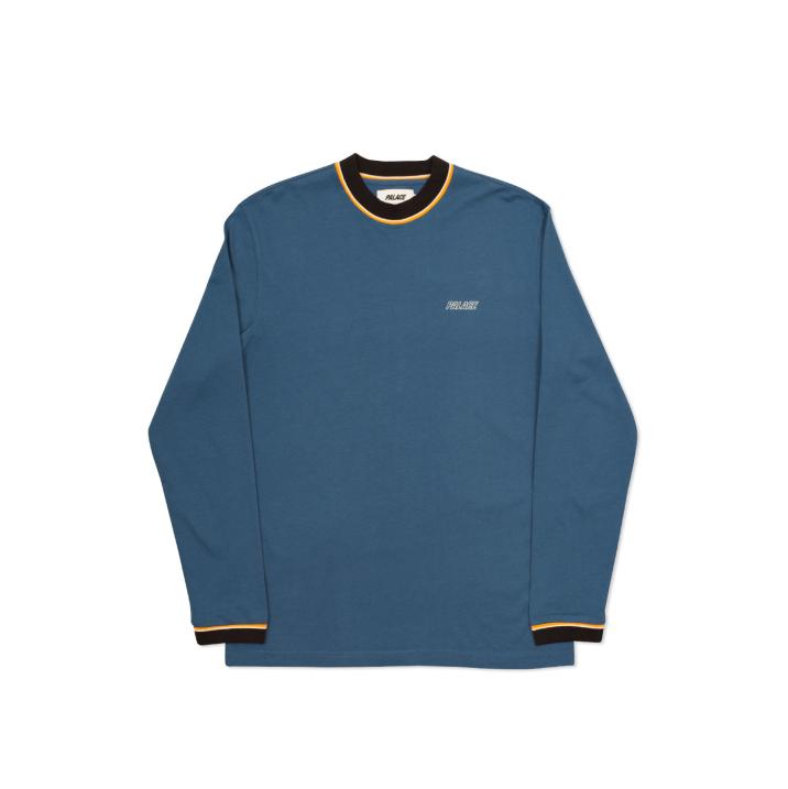 Thumbnail TURTLE NECK L/S T-SHIRT RICH BLUE one color