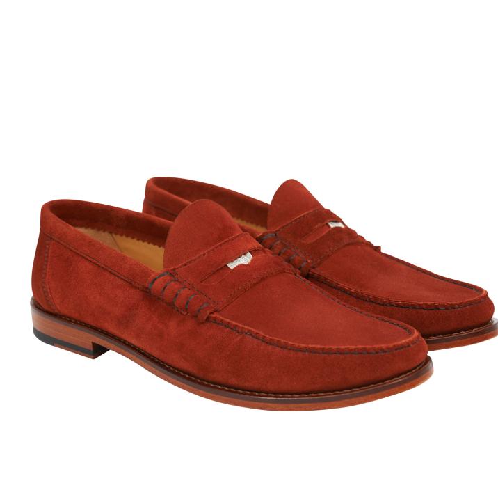 PALACE PENNY LOAFER RUST one color