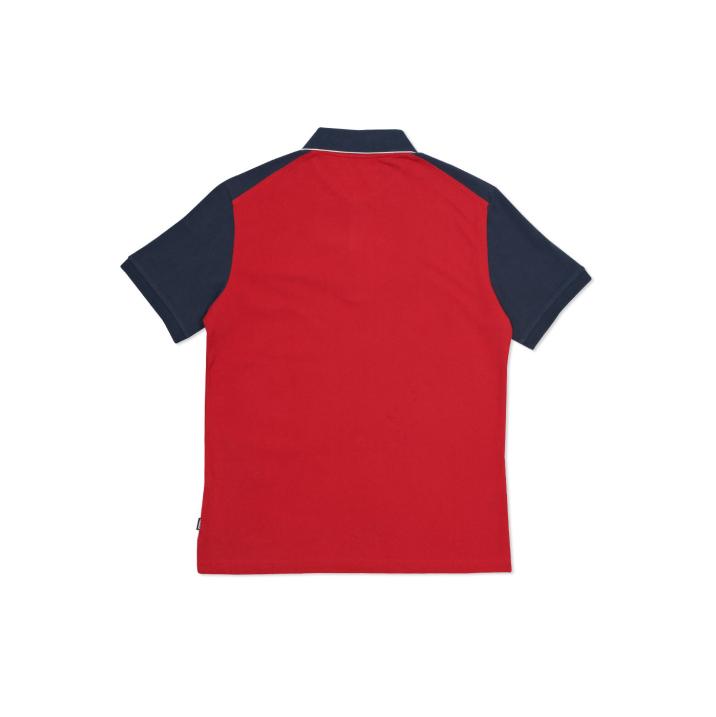 Thumbnail ANGLE POLO RED / WHITE / NAVY one color