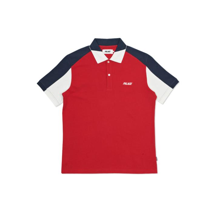 Thumbnail ANGLE POLO RED / WHITE / NAVY one color